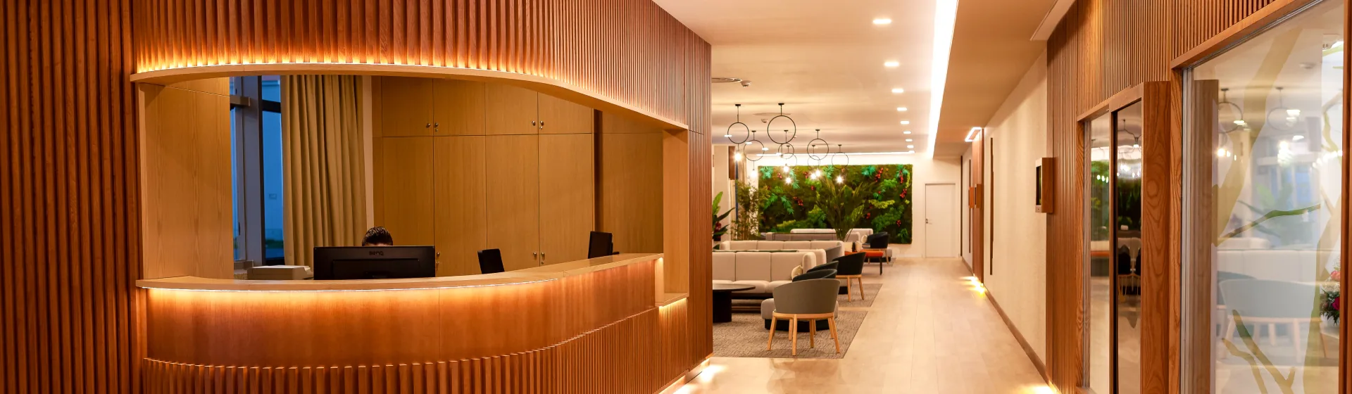 Recepción de oficina