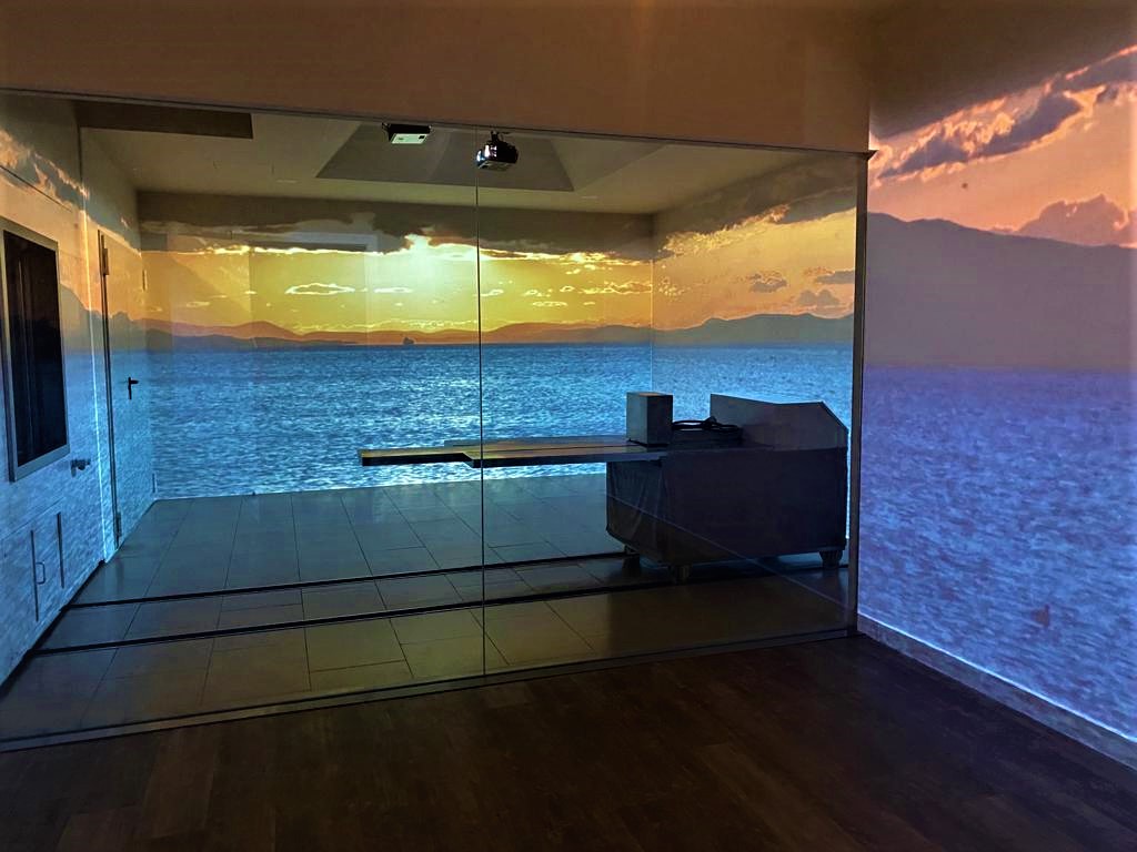 Tanatorio A Coruña Sala inmersiva
