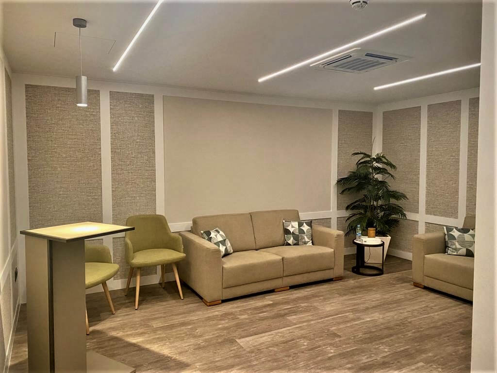 Tanatorio A Coruña sala de despedida