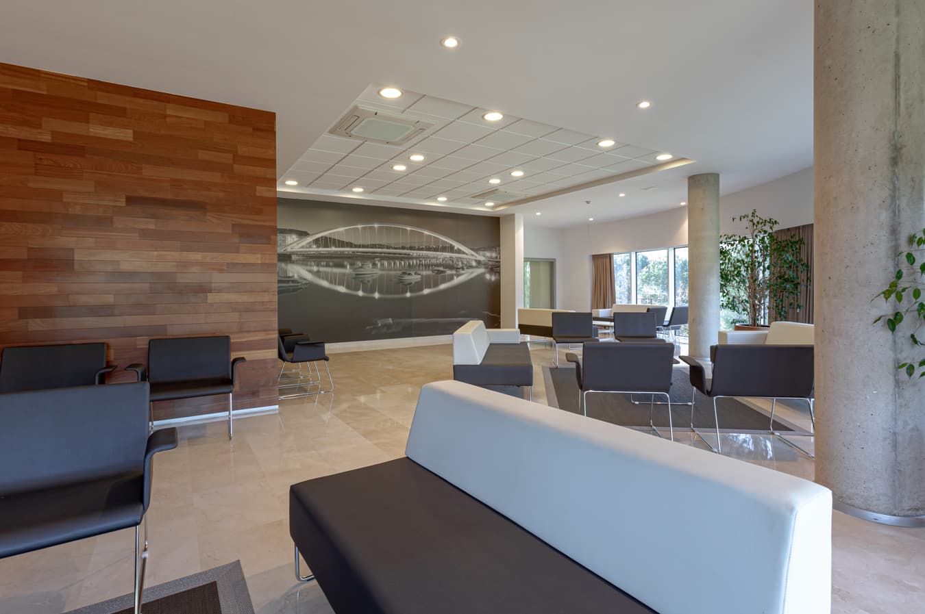 Interior sala Tanatorio albia Bilbao 1